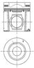 Поршень в сборе 99353600 KOLBENSCHMIDT