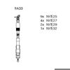 Провода высоковольтные в комплекте 9A33 BREMI