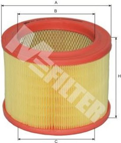 Элемент воздушного фильтра A289 MFILTER