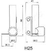 Натяжной ролик ремня ГРМ BEH25 JAPANPARTS