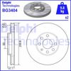 Диск тормозной передний BG3404 DELPHI