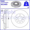 Передний тормозной диск BG3405 DELPHI