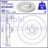 Тормозные диски BG4948C DELPHI