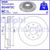 Диск тормозной передний BG4972C DELPHI