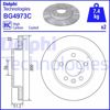 Тормозные диски BG4973C DELPHI