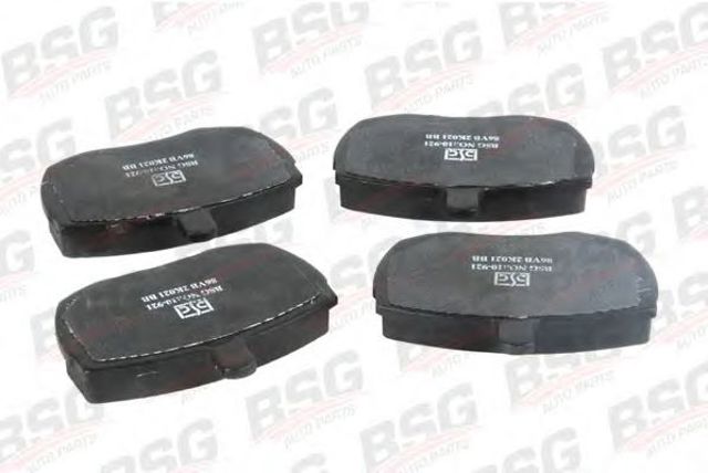 Комплект тормозных колодок, дисковый тормоз BSG 30-200-012
