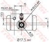 Рабочий тормозной цилиндр BWC243 TRW