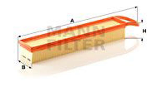 Элемент воздушного фильтра C50822 MANN