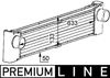 Охладитель наддувочного воздуха CI81000P MAHLE