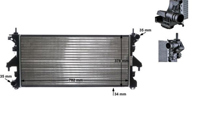 CR886000S Радиатор купить Чернигов