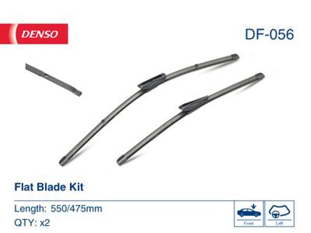 DENSO DF056 Щетка-дворник лобового стекла, комплект из 2 шт. в наличии Ровно
