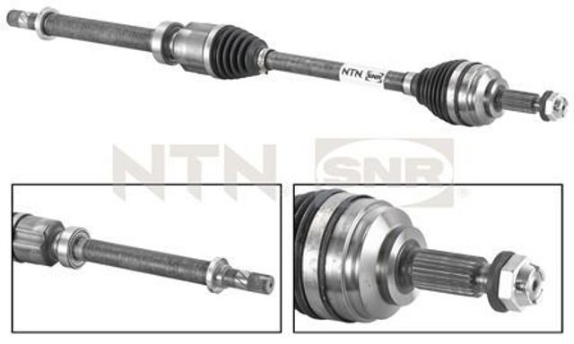 Полуось передняя, правая DK55052 SNR