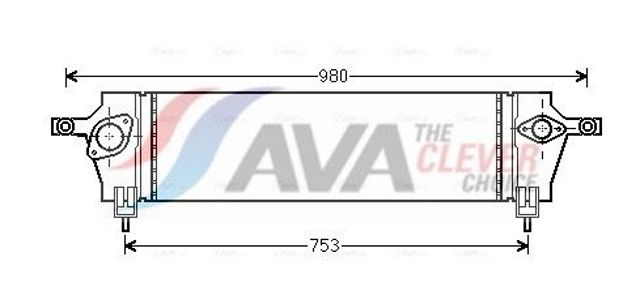 Система охлаждения наддувочного воздуха DNA4333 AVA