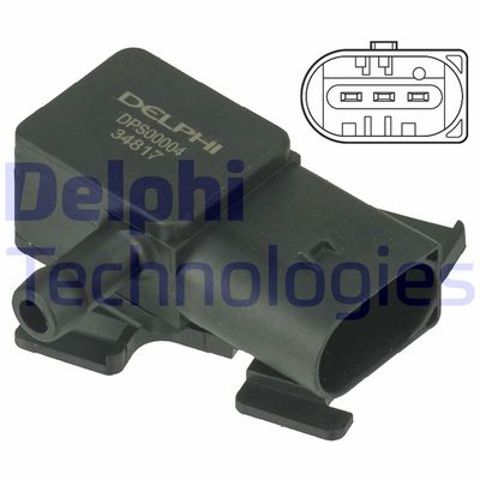 Датчик давления выхлопных газов DPS00004 DELPHI