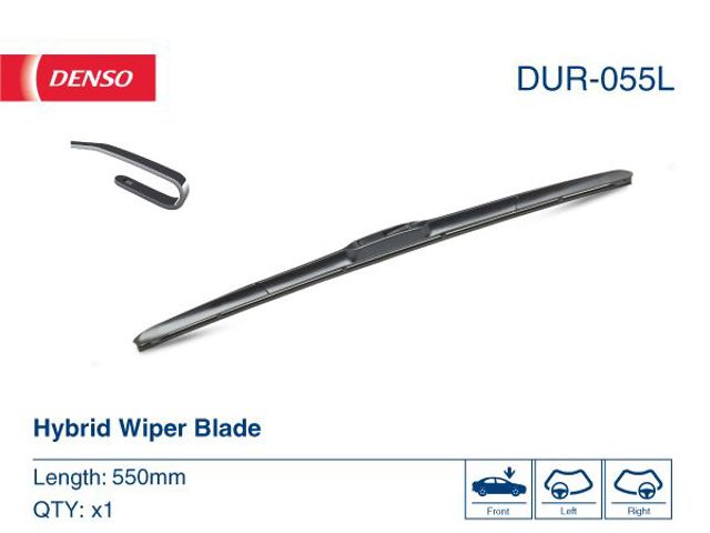 DENSO DUR055L Щетка-дворник лобового стекла водительская в наличии Ужгород