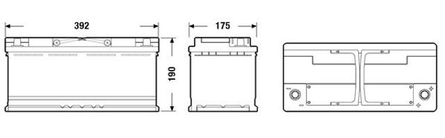 Акумулятор EK1060 EXIDE