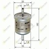 Фильтр топливный F026403009 BOSCH