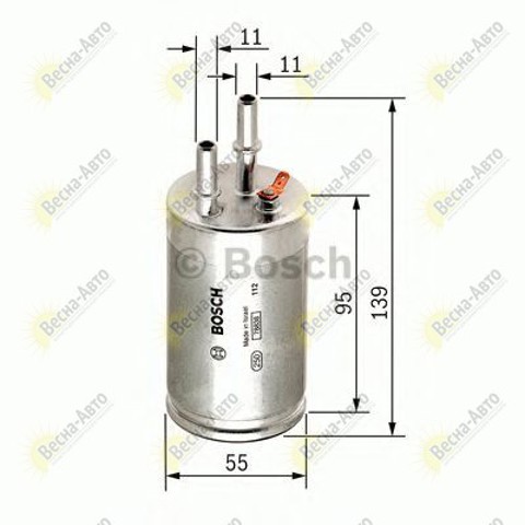 BOSCH F026403014 Топливный фильтр в наличии Чернигов