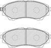 Колодки тормозные передние дисковые FDB1817 FERODO