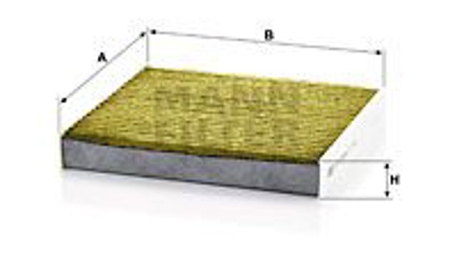 FP1919 MANN Фильтр салона купить в Киев