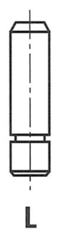 Втулка клапана направляющая, toyota avensis, rav 4 ii/iii  2.0, 00- G11367