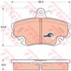 Колодки тормозные передние дисковые GDB1332 TRW