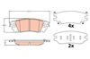 Колодки тормозные дисковые комплект GDB4459 TRW