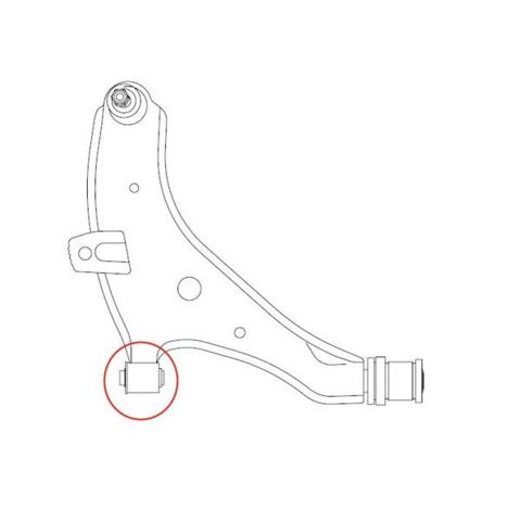 Сайлентблок передней подвески GV1027 CTR