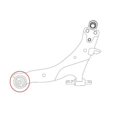 Сайлентблок переднего нижнего рычага GV1033 CTR