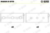 Вкладыши коленвала коренные, стандарт (STD) H10845STD GLYCO