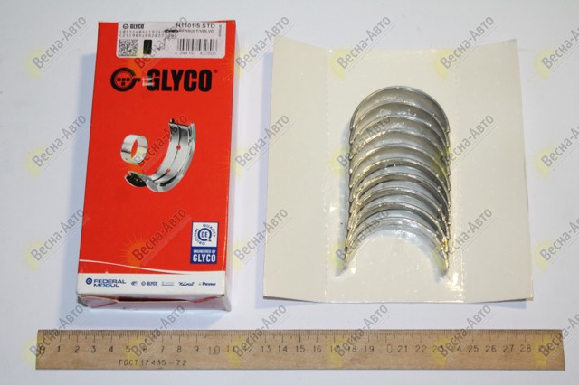 GLYCO H11015STD Вкладыши коленвала коренные, комплект, стандарт (STD) в наличии Павлоград