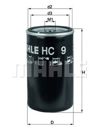 Гідравлічний фільтр, автоматична коробка передач HC 9