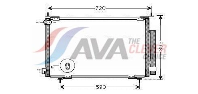 Конденсатор кондиционера HD5201D AVA