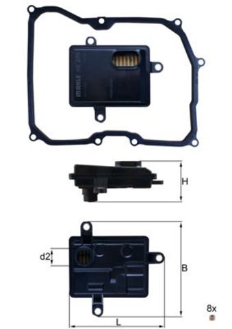Масло АКПП HX275D MAHLE