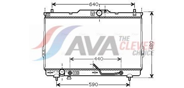 AVA HY2114 Радиатор в наличии Житомир
