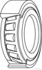 Опорный подшипник J4701021 JAKOPARTS