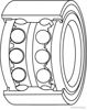 Ступичный подшипник передний J4702057 JAKOPARTS