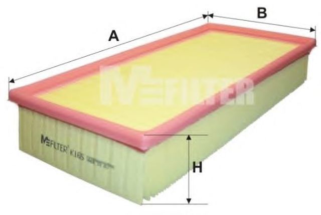 MFILTER K165 Фильтр воздушный в наличии Одесса