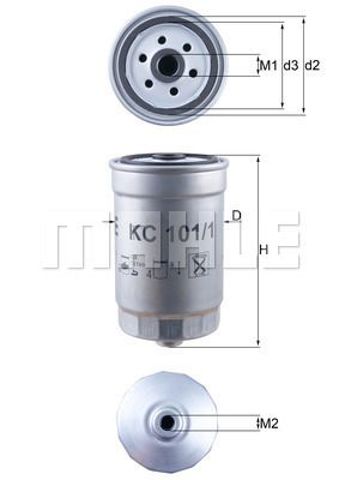 KC1011 Фильтр топливный купить Харьков