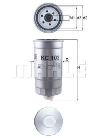 KC103 Топливный фильтр купить Ровно
