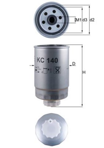 KC140 Фильтр топливный купить Чернигов