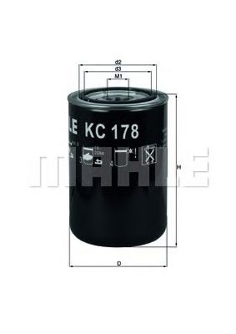 Фильтр топливный высокого давления daf KC 178