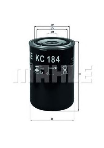 Топливный фильтр KC 184