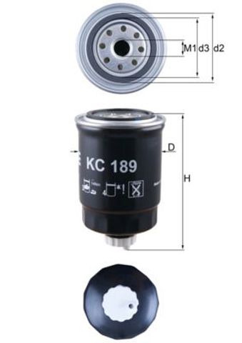 KC189 Фильтр топливный купить Павлоград