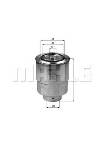 MAHLE KC256D Фильтр топливный в наличии Каменское