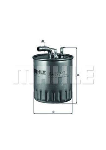 KL1002 MAHLE Фильтр топливный купить в Львов
