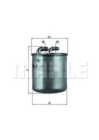 MAHLE KL313 Топливный фильтр в наличии Одесса