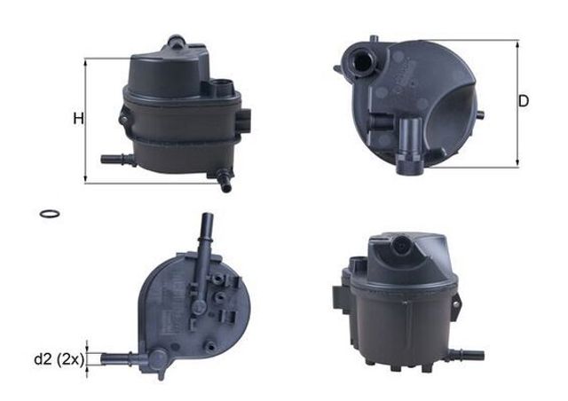 KL777D MAHLE Топливный фильтр купить в Чернигов