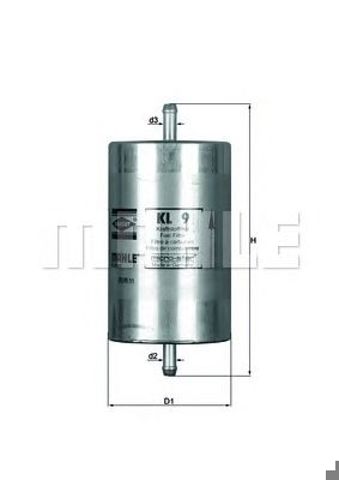 Фильтр топливный bmw, KL 9