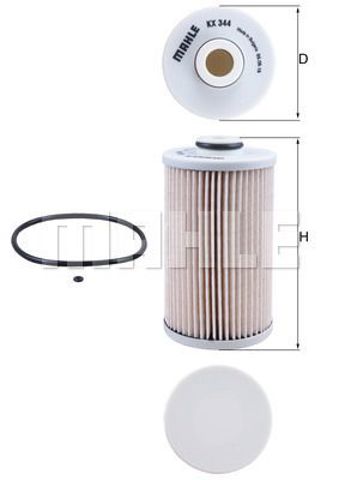 KX344D Топливный фильтр купить Харьков